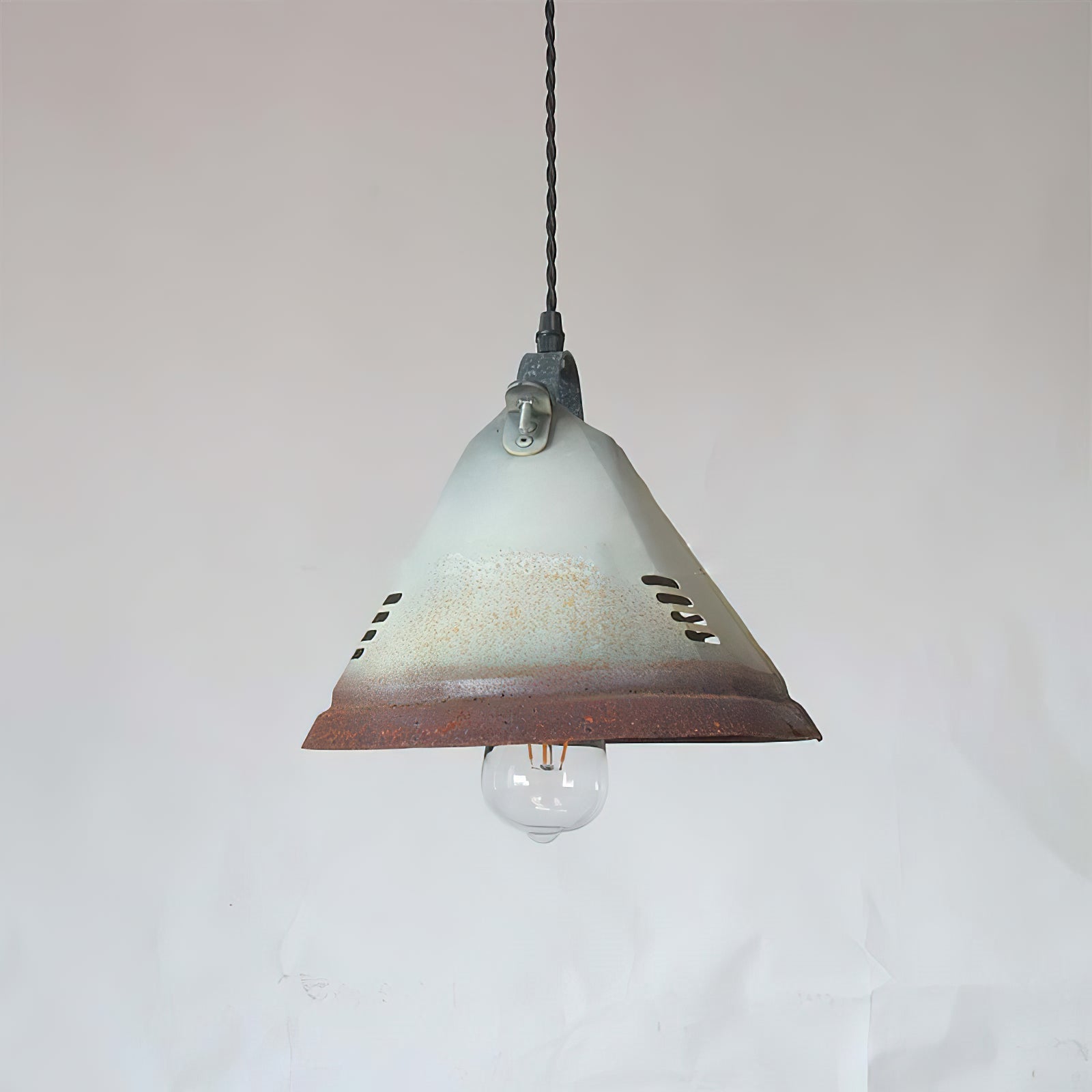 Elorus Vintage Modern Minimalist Metal Pendant Light - Lamp Copper