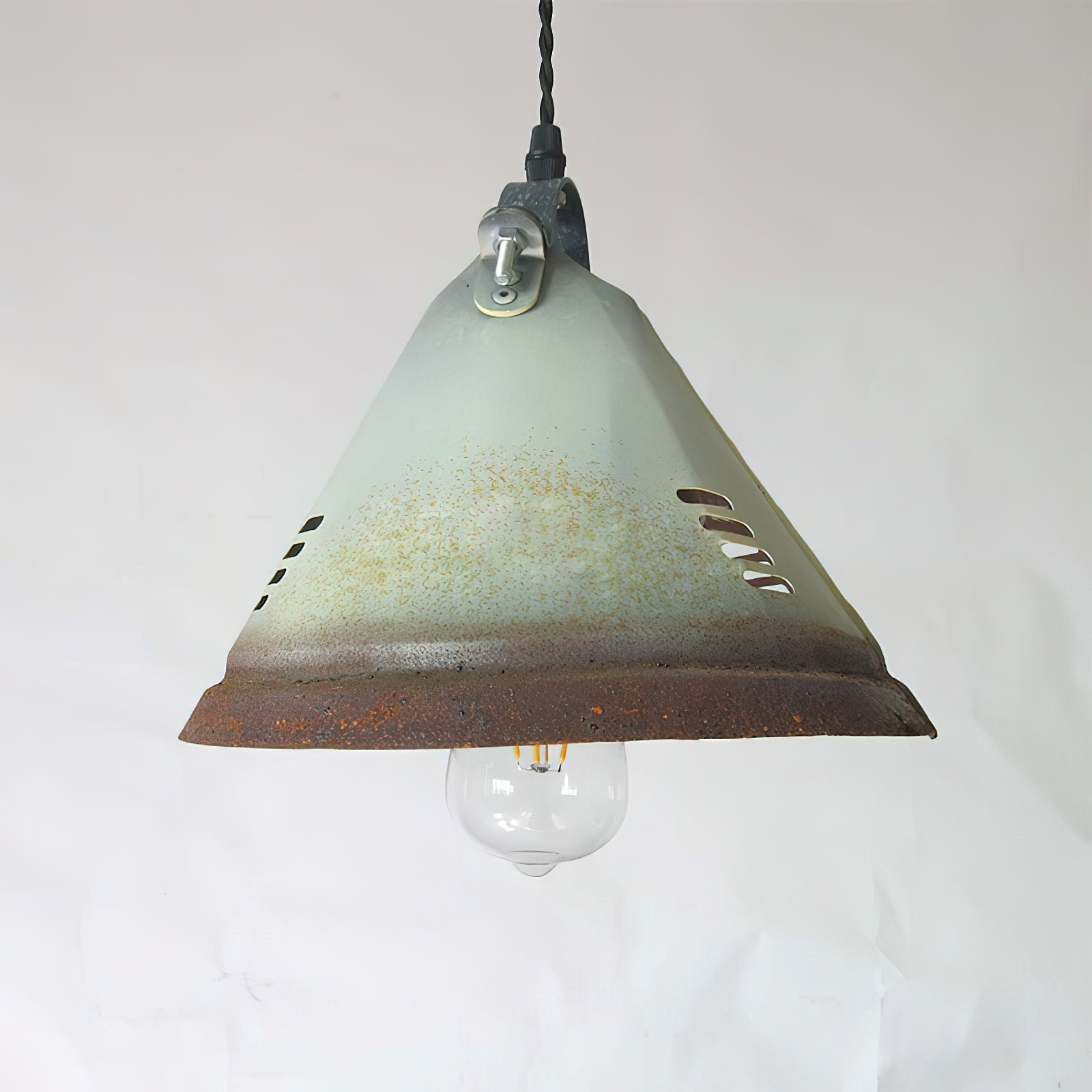 Elorus Vintage Modern Minimalist Metal Pendant Light - Lamp Copper