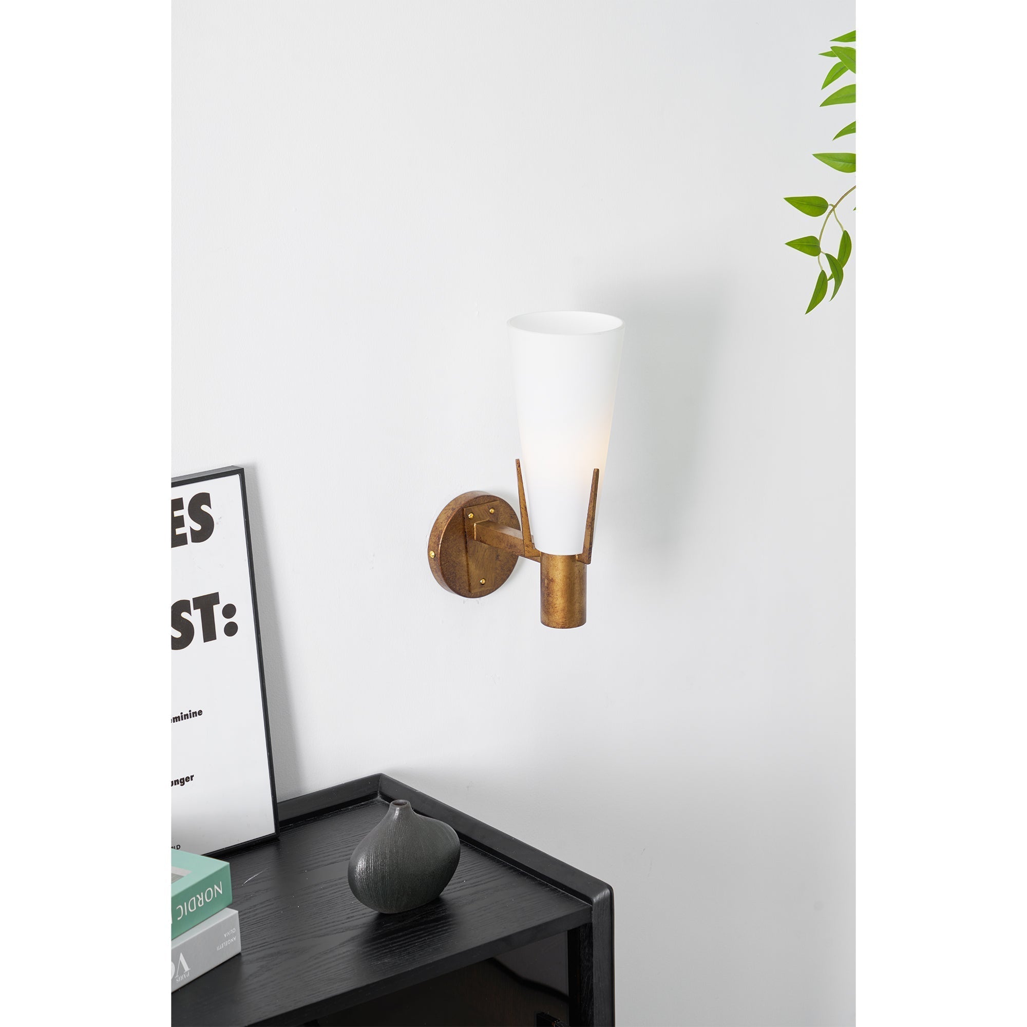 Vatalel Modern Nordic Minimalist Glass Wall Lamp - Lamp Copper