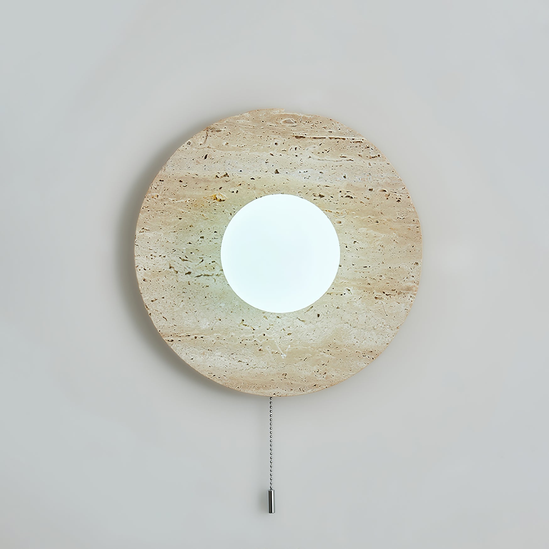 Vephair Bol-Cadre Travertin Luminaire Mural - Neutralighting