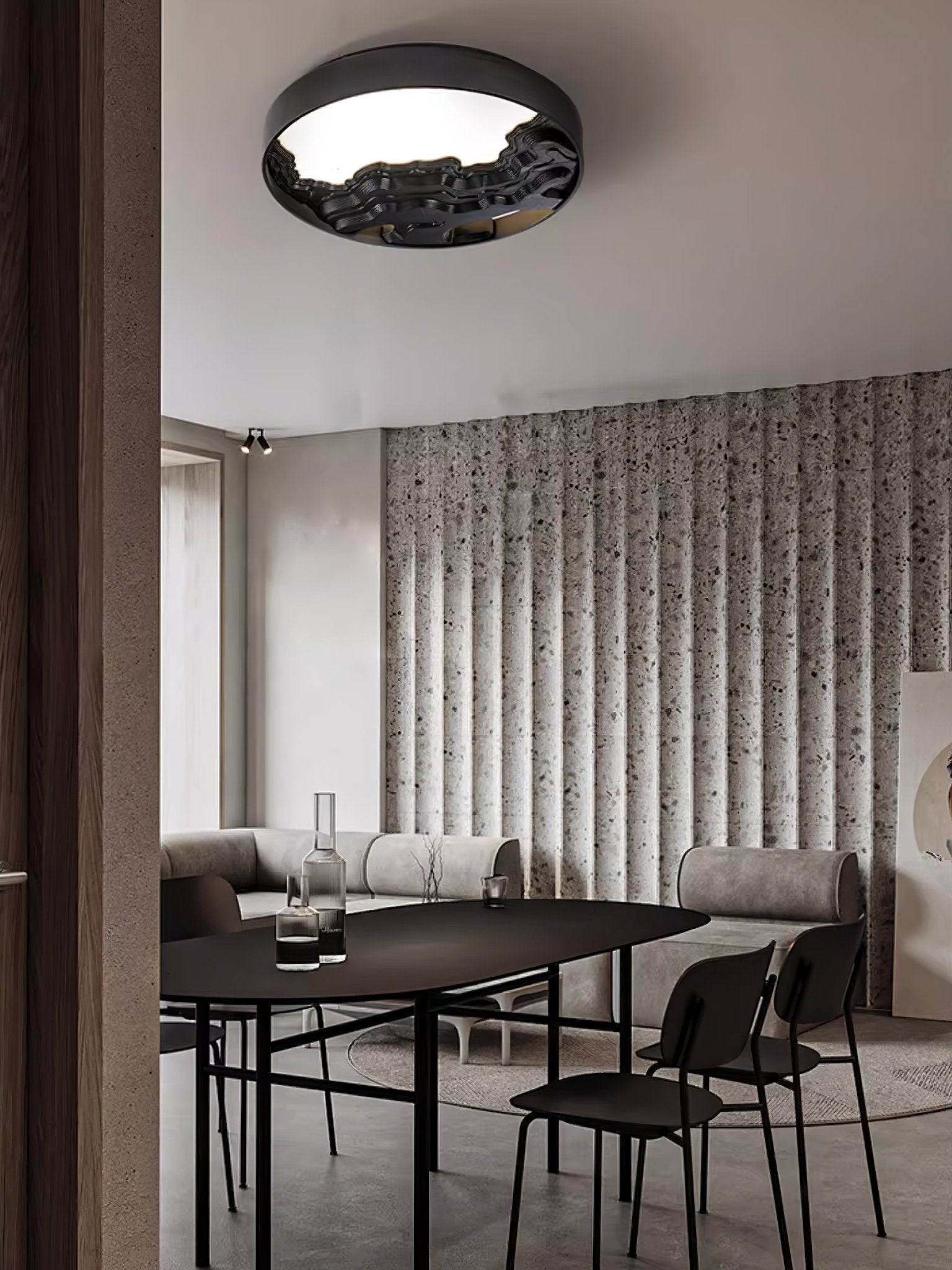 Lustra Plafonnier Bois Oriental Naturel - Neutralighting