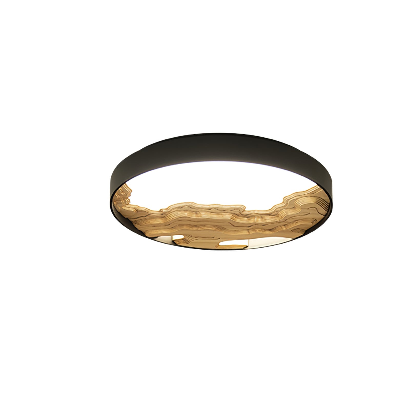 Lustra Plafonnier Bois Oriental Naturel - Neutralighting