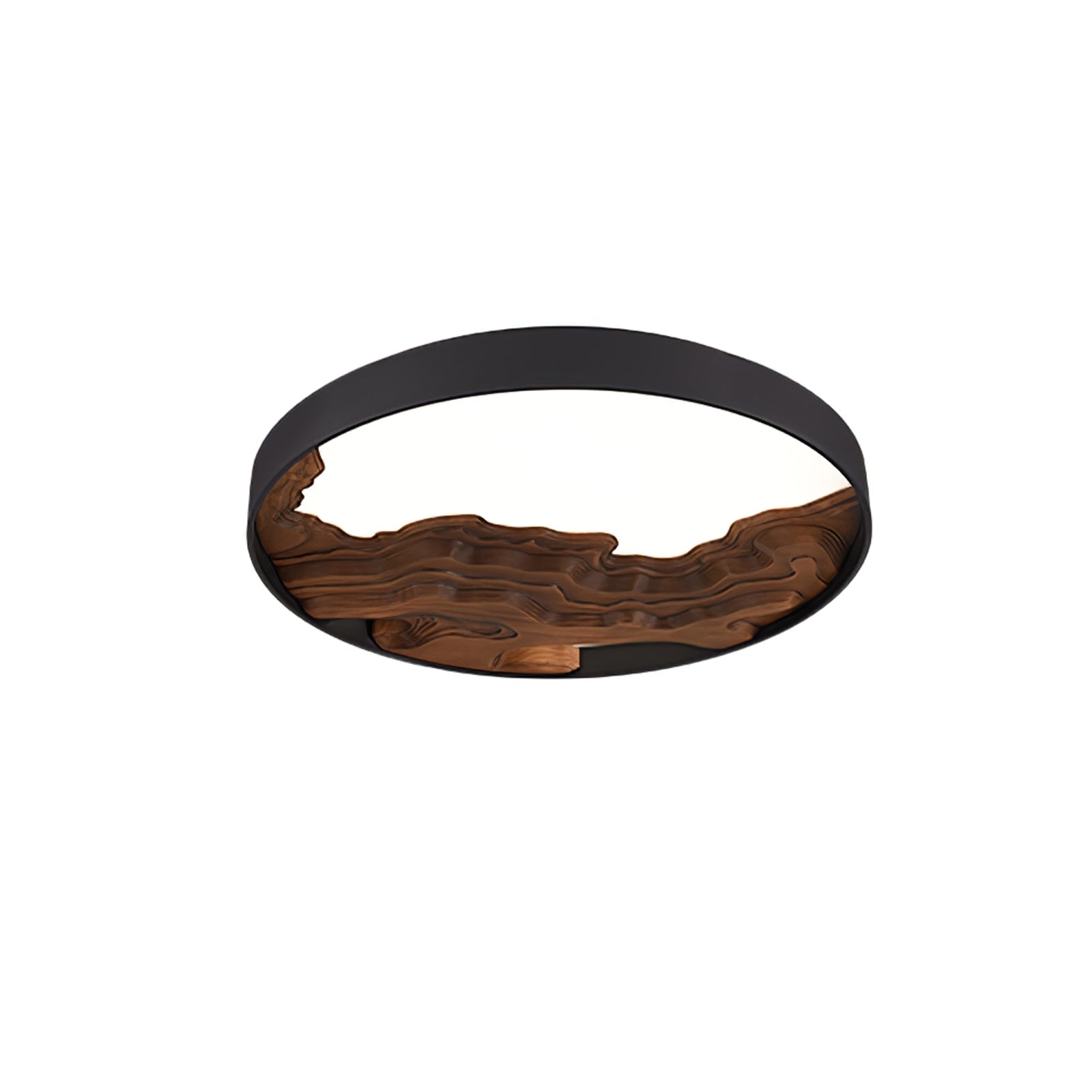 Lustra Plafonnier Bois Oriental Naturel - Neutralighting