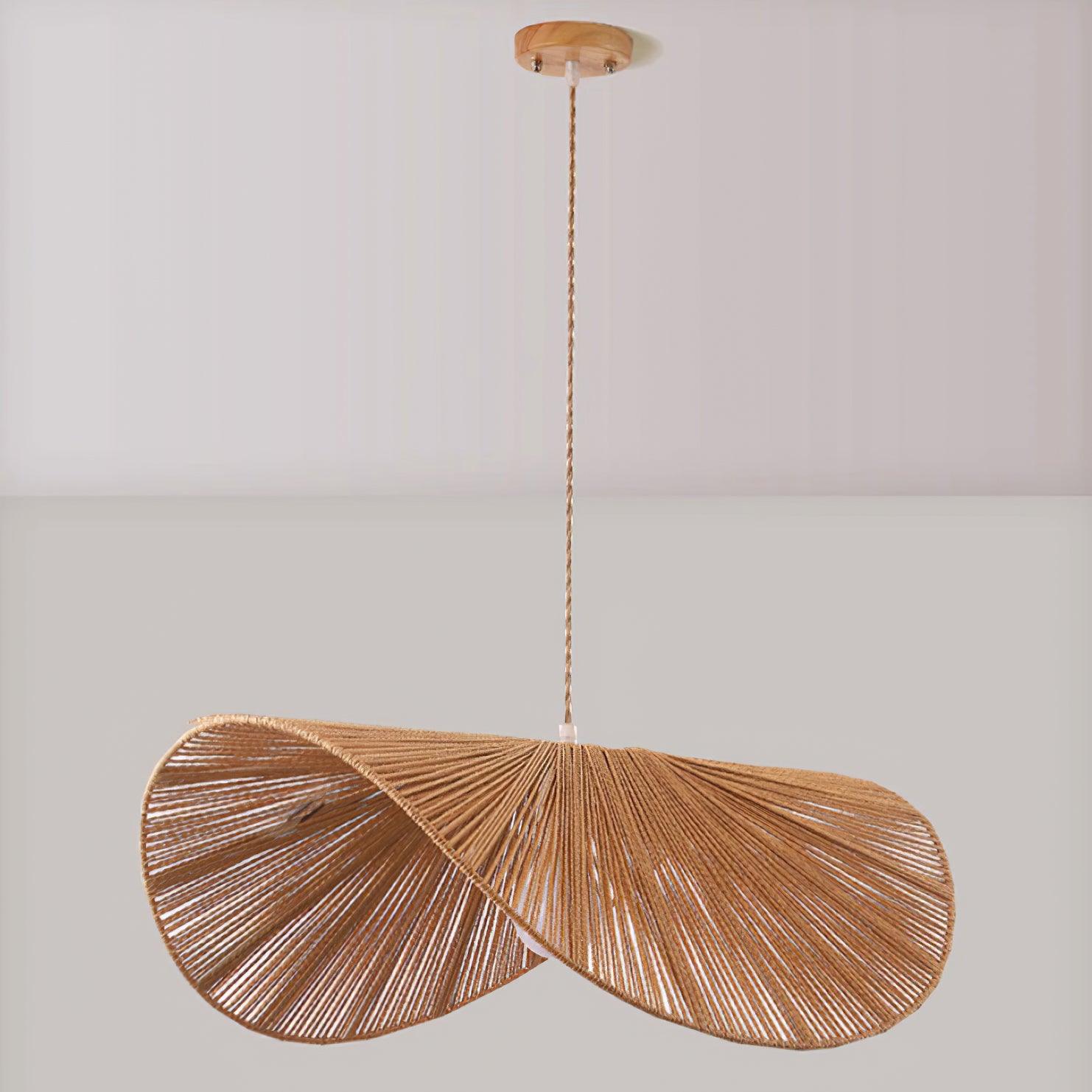 Solara Lampe Pendante Rattan Naturel Tissé à la Main - Neutralighting