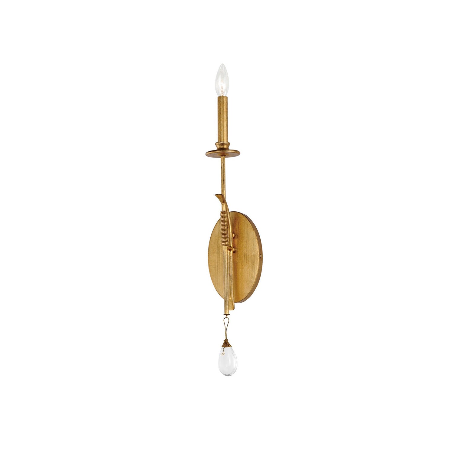 Cotalan Modern Minimalist Candle Crystal Wall Lamp - Lamp Copper