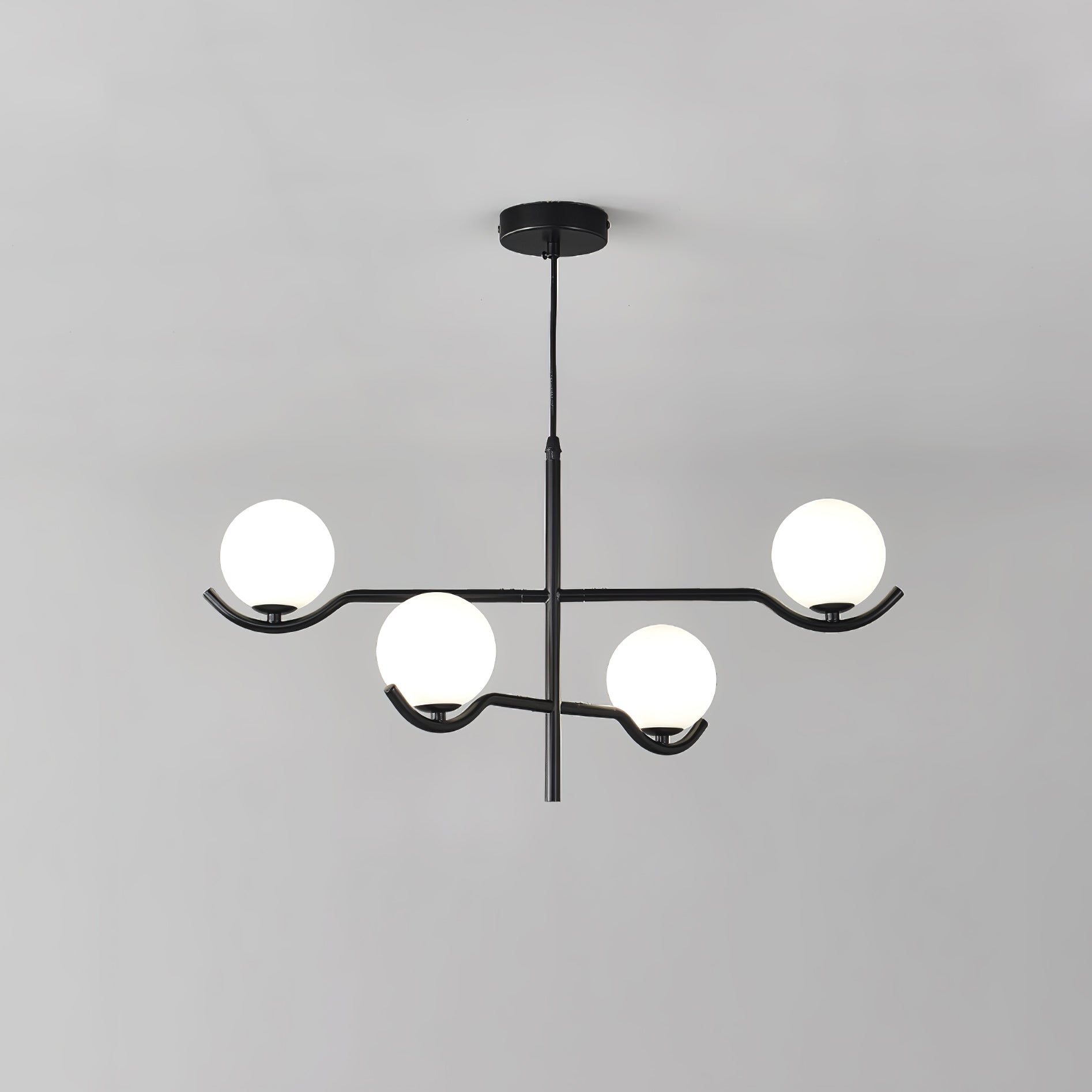 Fayno Lustre Globe Blanc - Neutralighting