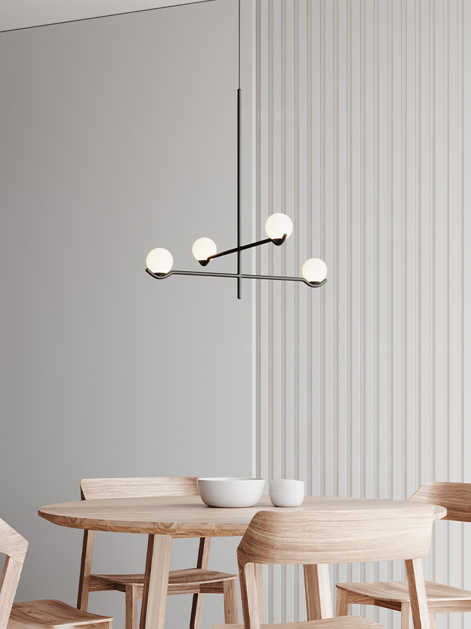 Fayno Lustre Globe Blanc - Neutralighting