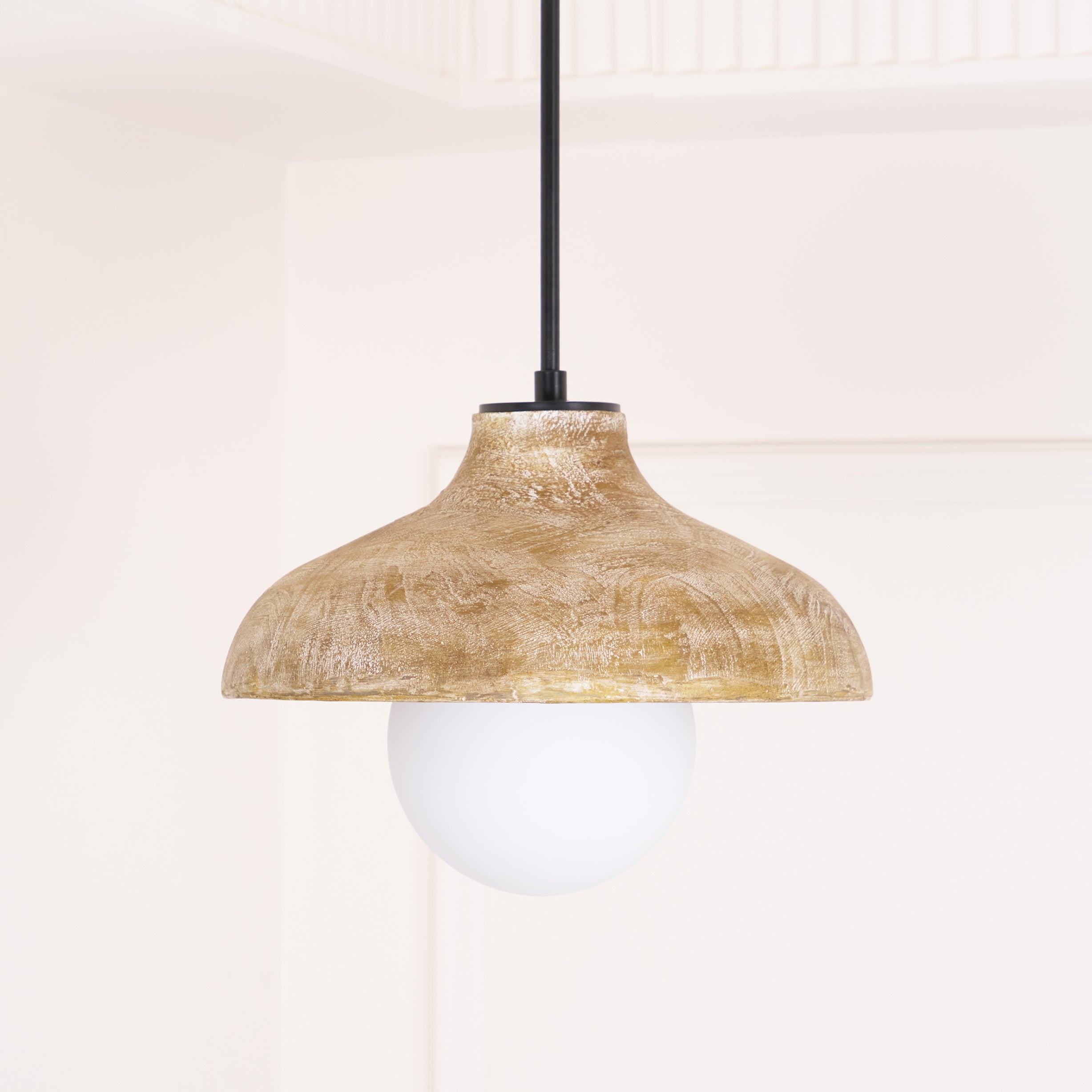 Culirir Modern Minimalist Resin Glass Pendant Lamp - Lamp Copper