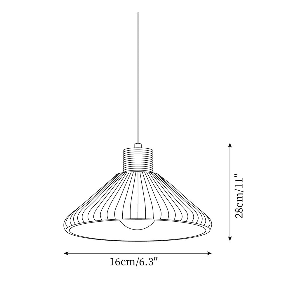 Surora Suspension Plissé - Neutralighting
