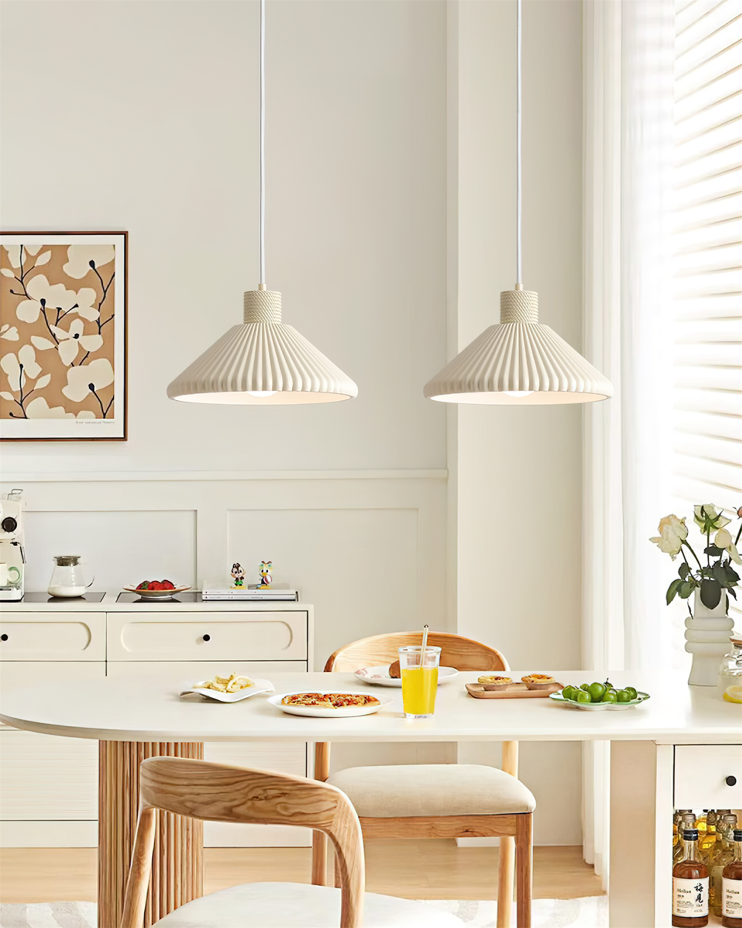 Surora Suspension Plissé - Neutralighting