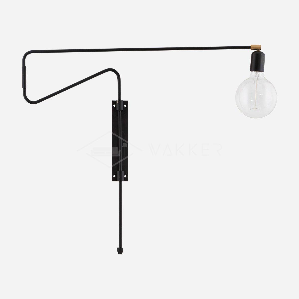 Elsoreth Modern Minimalist Swing Wall Lamp - Neutralighting