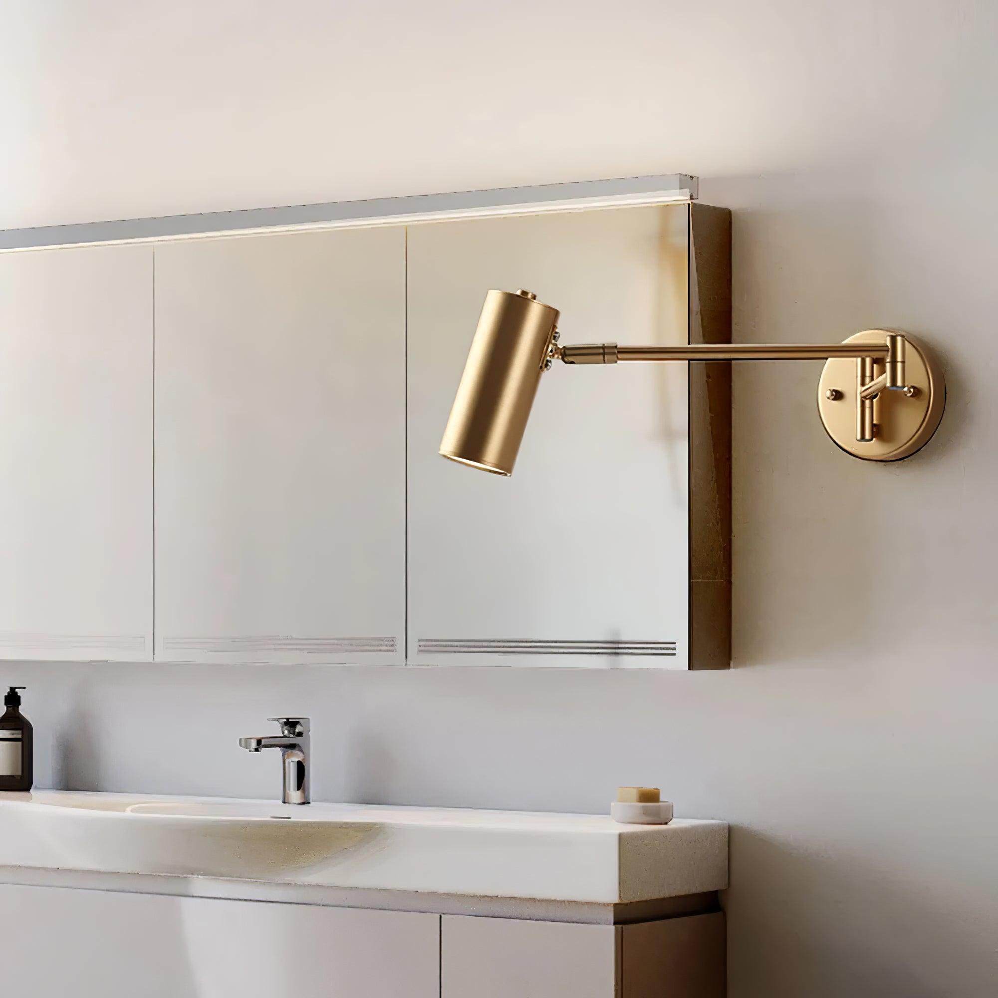 Lustra Applique Murale Laiton Bras Pivotant Réglable - Neutralighting