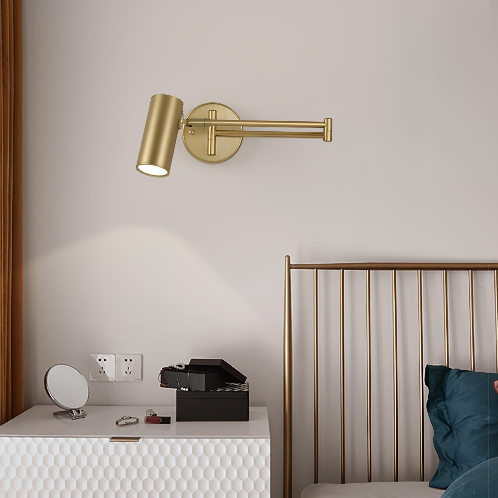 Lustra Applique Murale Laiton Bras Pivotant Réglable - Neutralighting