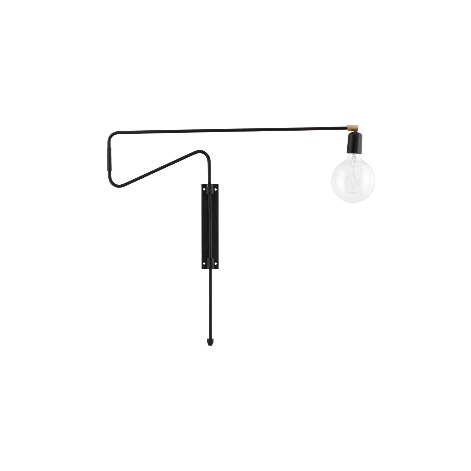 Elsoreth Modern Minimalist Swing Wall Lamp - Neutralighting