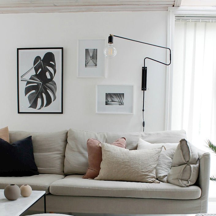 Elsoreth Modern Minimalist Swing Wall Lamp - Neutralighting