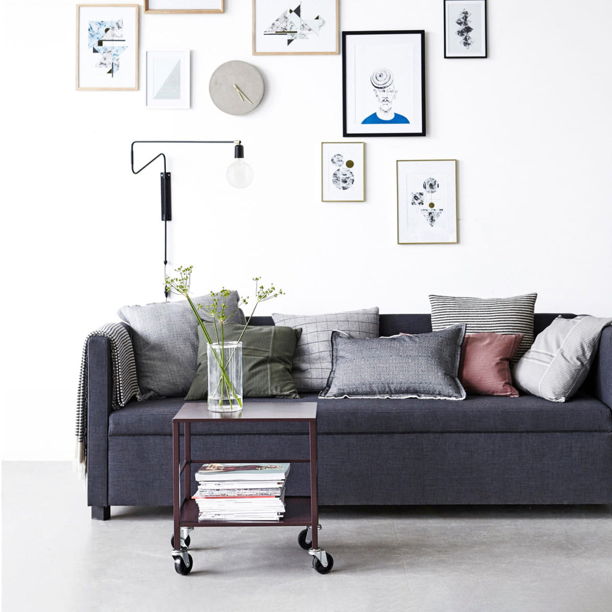 Elsoreth Modern Minimalist Swing Wall Lamp - Neutralighting