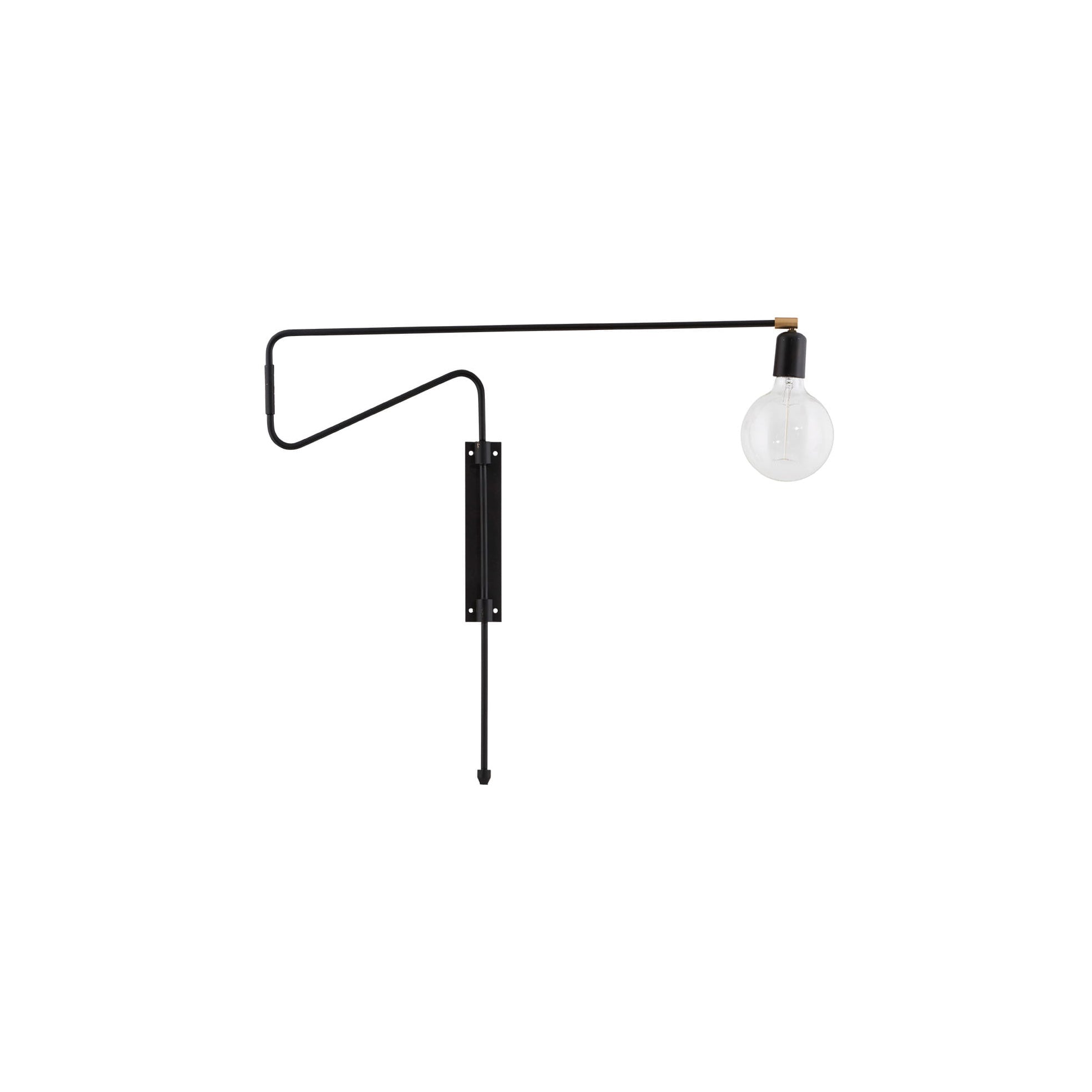 Elsoreth Modern Minimalist Swing Wall Lamp - Neutralighting