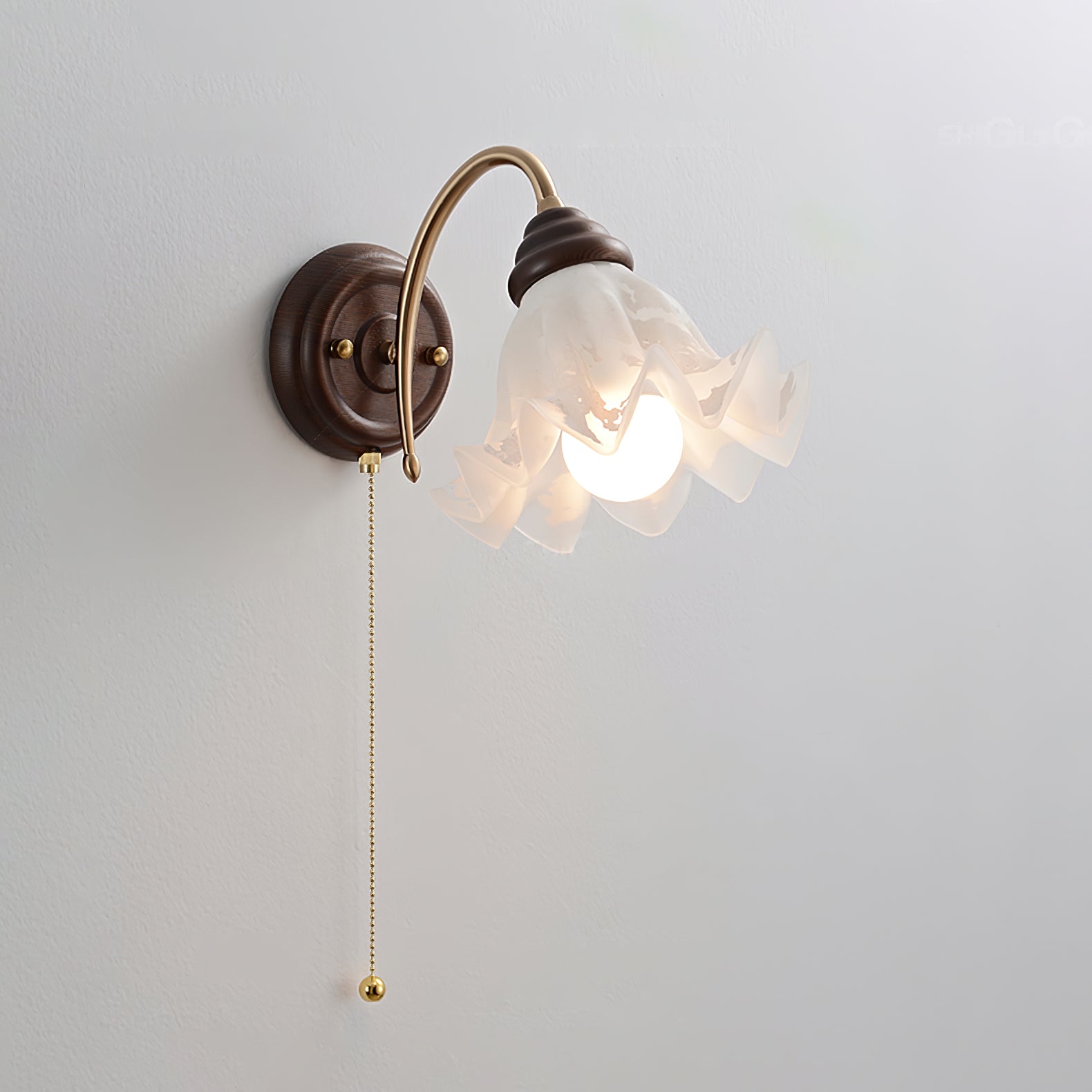 Civenan Applique Murale Verre Art Nordic Élégance - Neutralighting