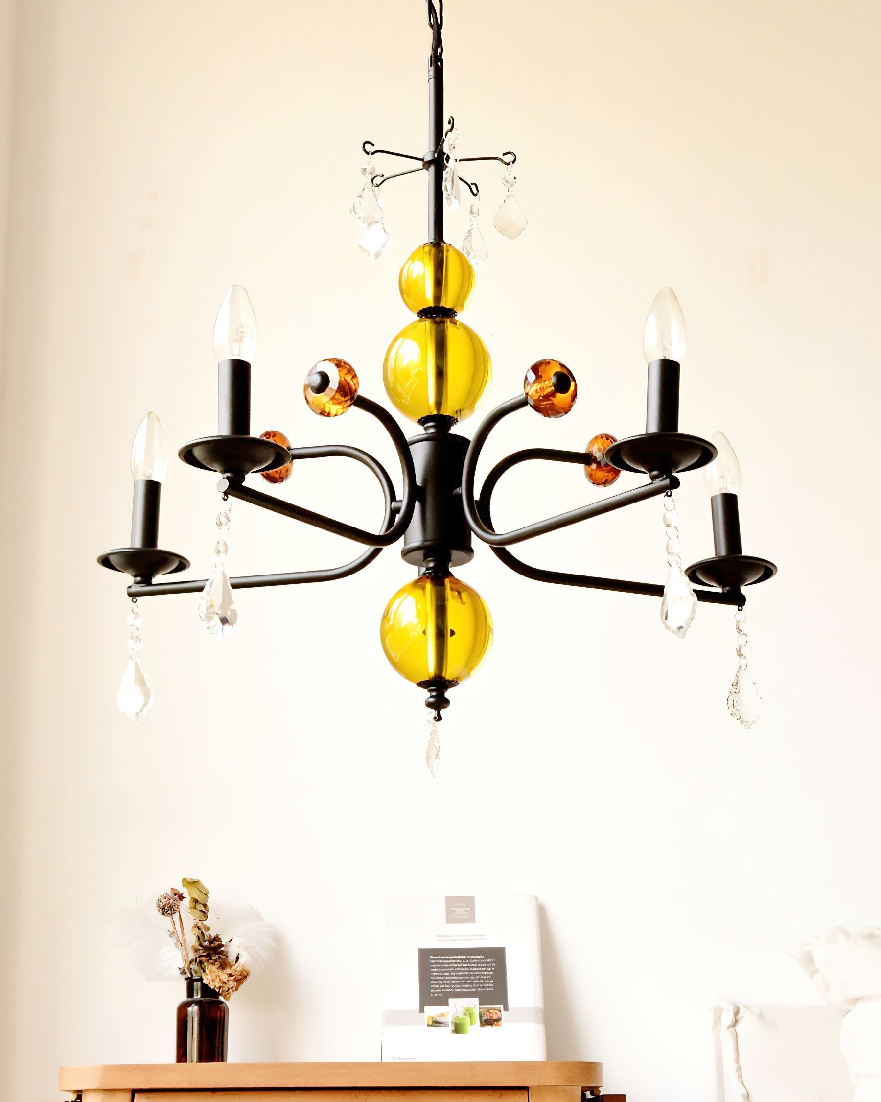 Candelabra Lustre Vintage en Métal - Neutralighting