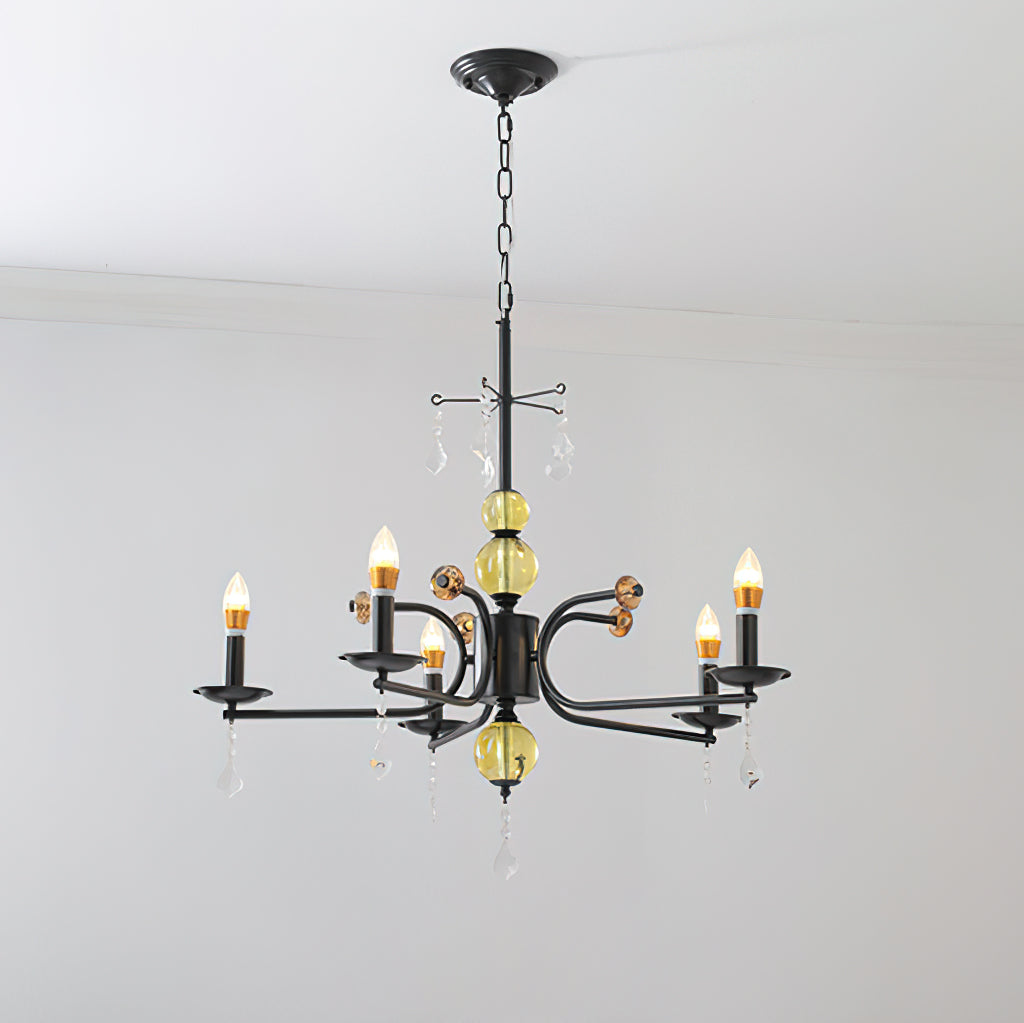 Candelabra Lustre Vintage en Métal - Neutralighting