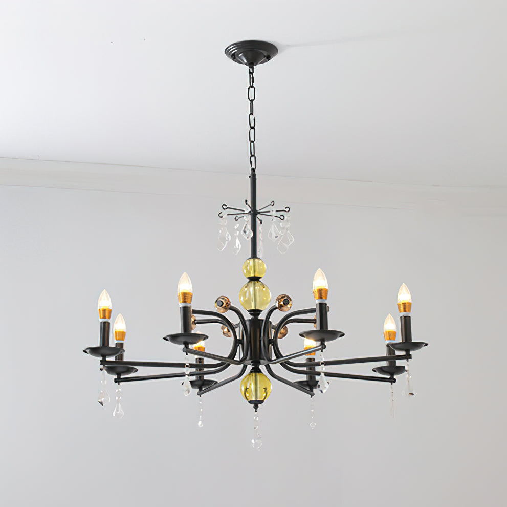Candelabra Lustre Vintage en Métal - Neutralighting