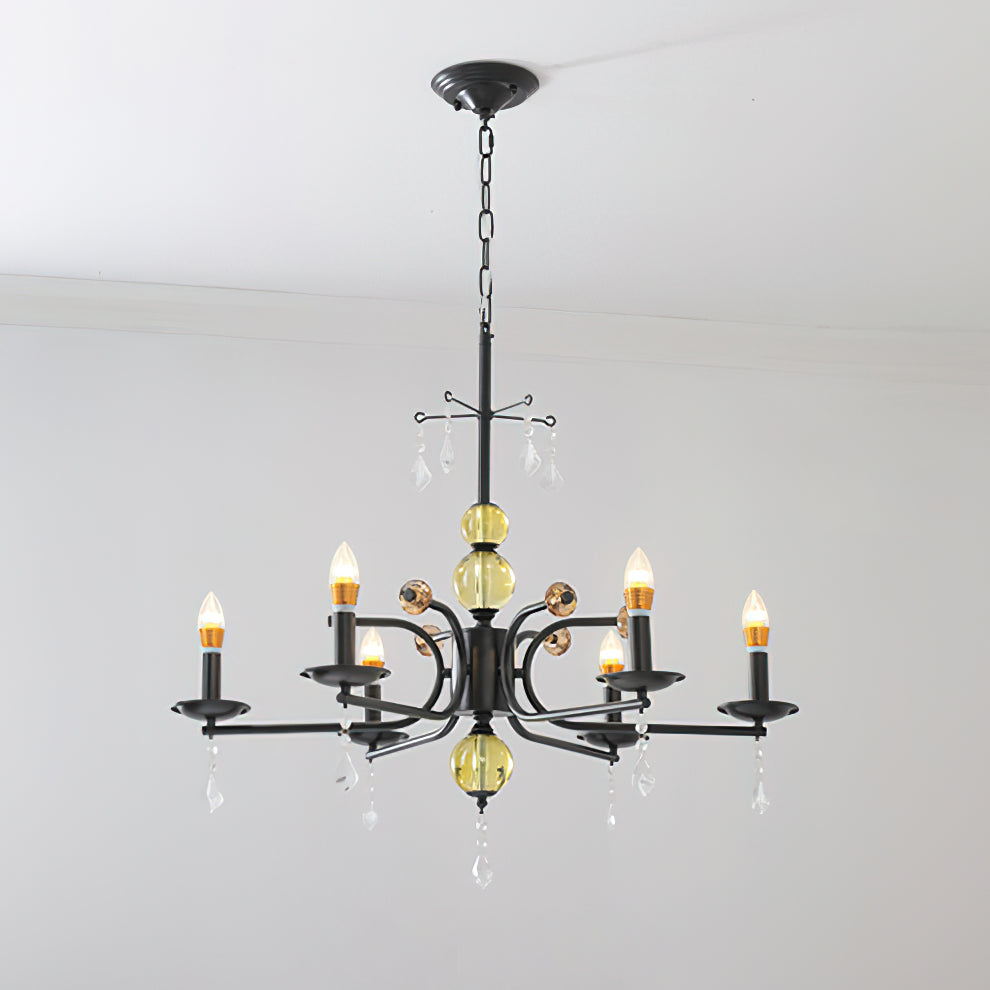 Candelabra Lustre Vintage en Métal - Neutralighting