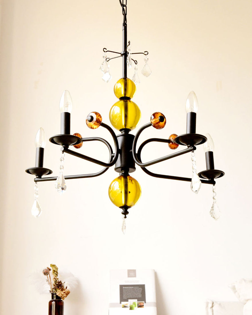 Candelabra Lustre Vintage en Métal - Neutralighting