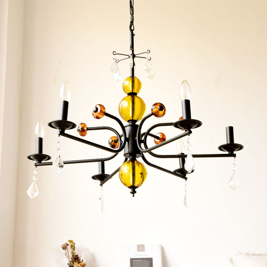 Candelabra Lustre Vintage en Métal - Neutralighting