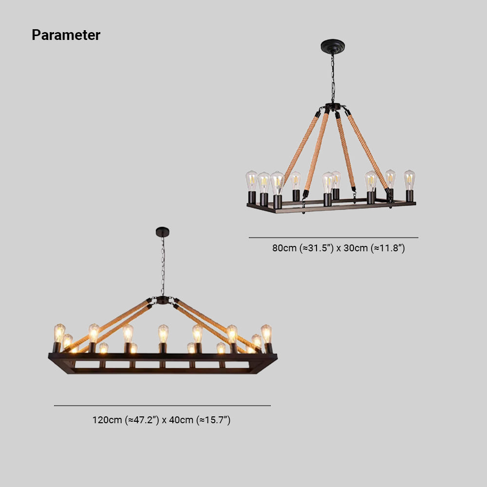 Epoch Design LED Vintage Industrielle Lampe Suspension En Métal Restaurant Bar - Neutralighting