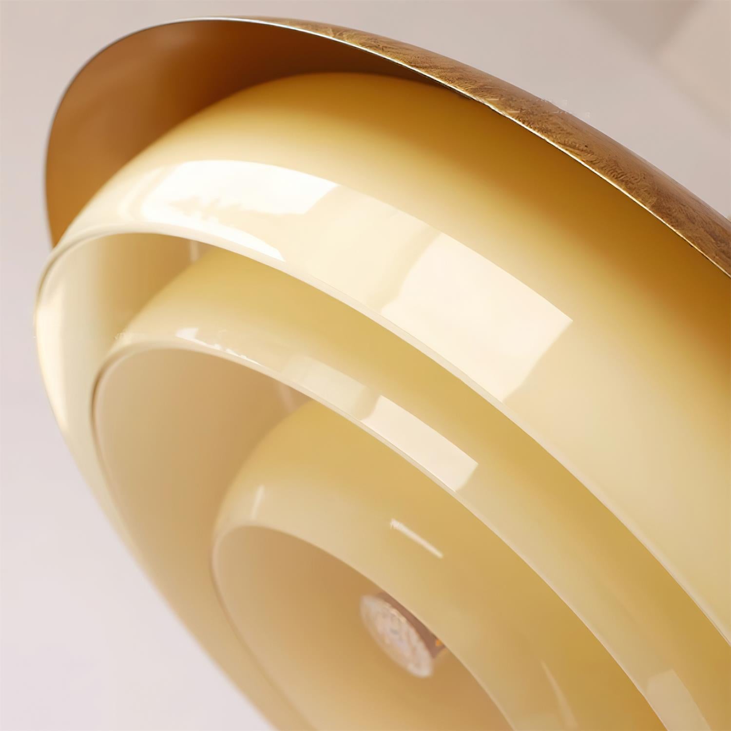 Tabit Suspension Vieilli Laiton Stratifié Verre - Neutralighting