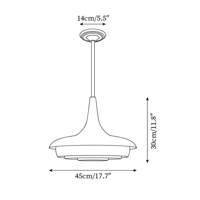 Tabit Suspension Vieilli Laiton Stratifié Verre - Neutralighting