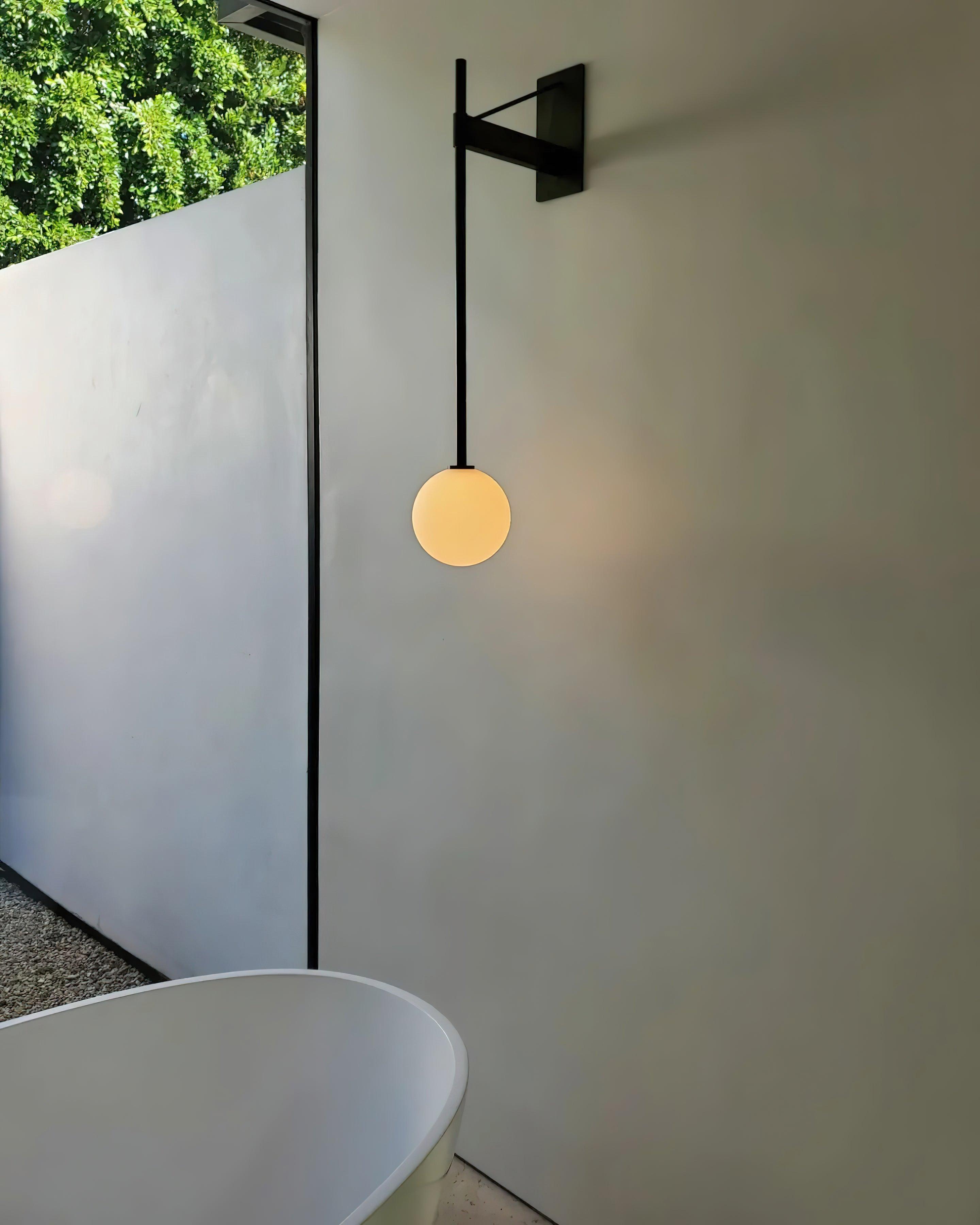 Luna Applique Murale Minimaliste en Verre - Neutralighting