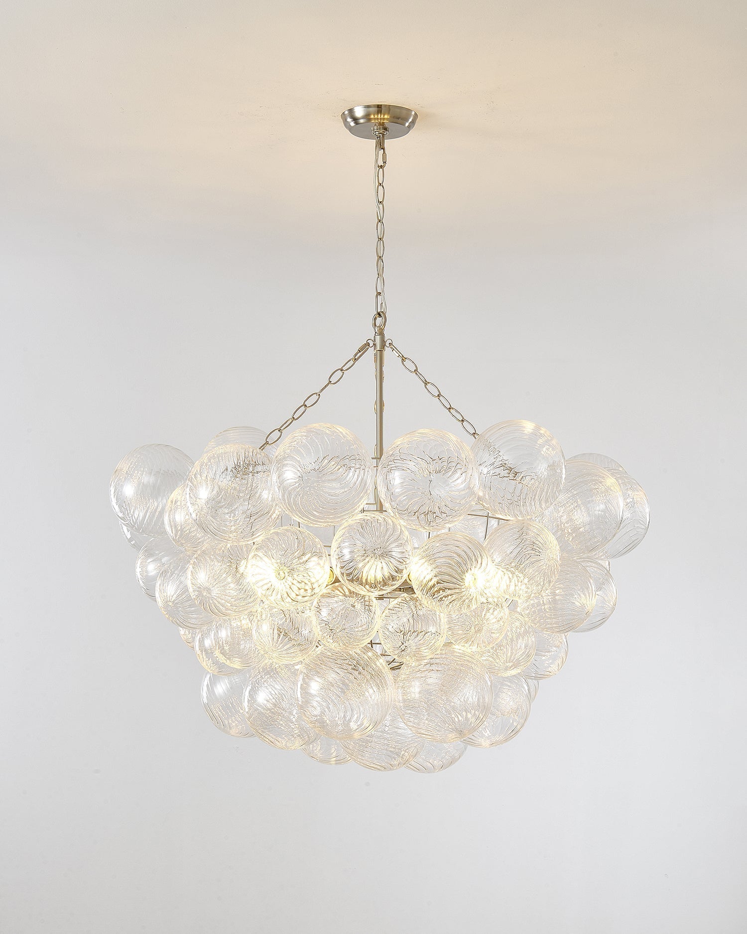 Talia Lustre Sphère en Verre Cascade - Neutralighting