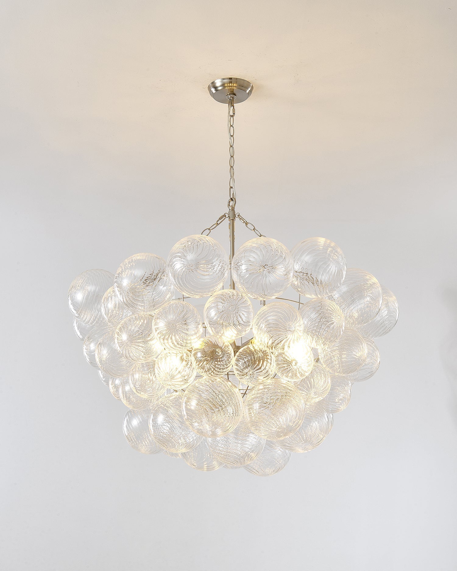 Talia Lustre Sphère en Verre Cascade - Neutralighting