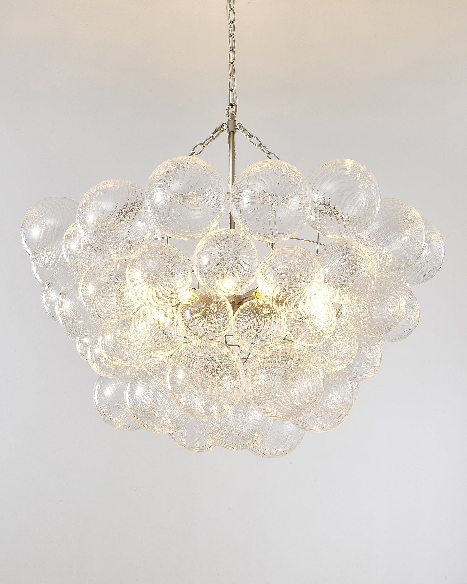 Talia Lustre Sphère en Verre Cascade - Neutralighting