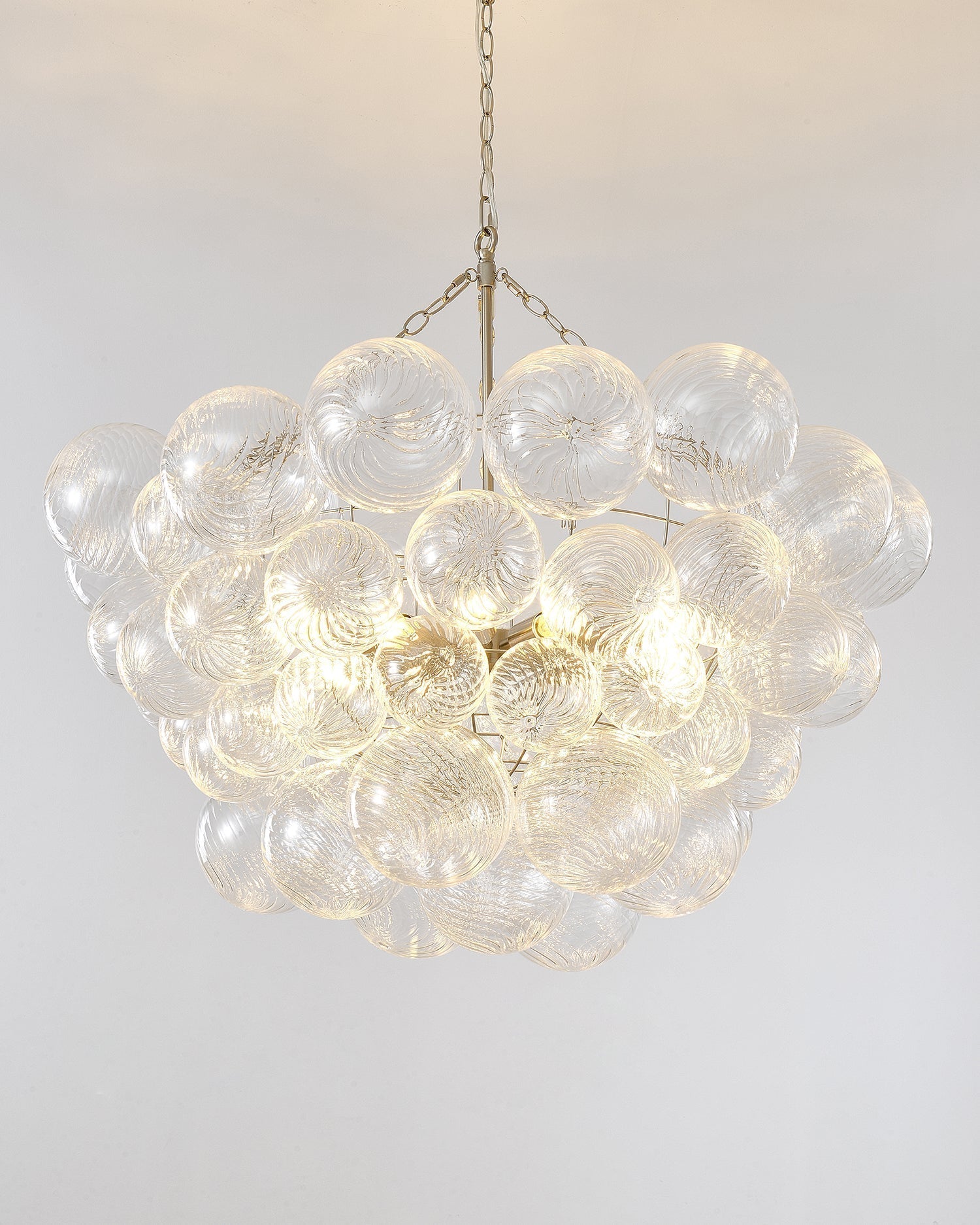 Talia Lustre Sphère en Verre Cascade - Neutralighting