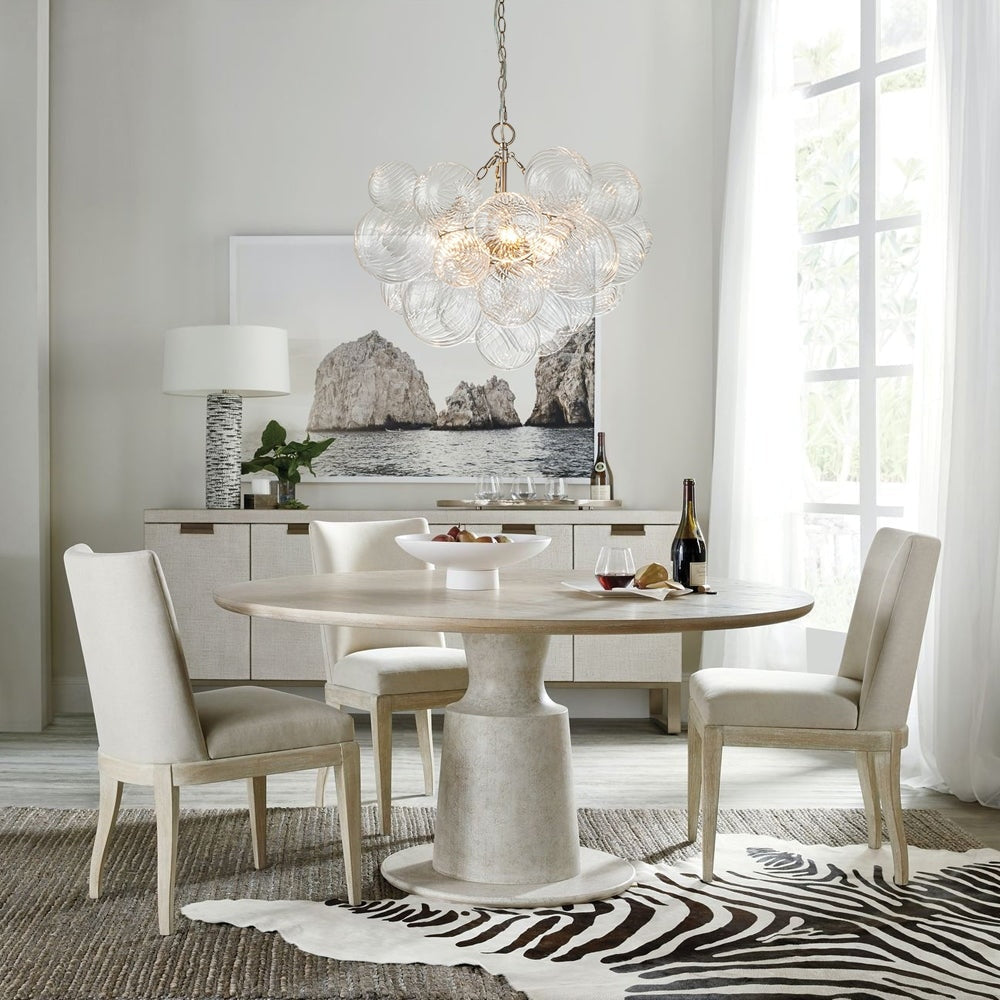 Talia Lustre Sphère en Verre Cascade - Neutralighting
