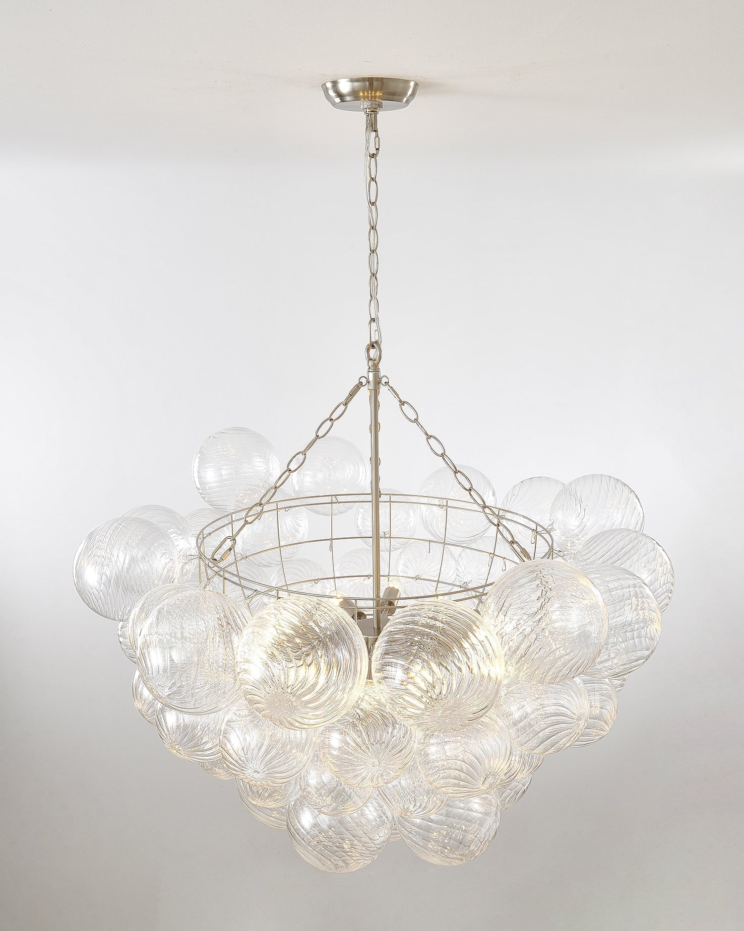 Talia Lustre Sphère en Verre Cascade - Neutralighting