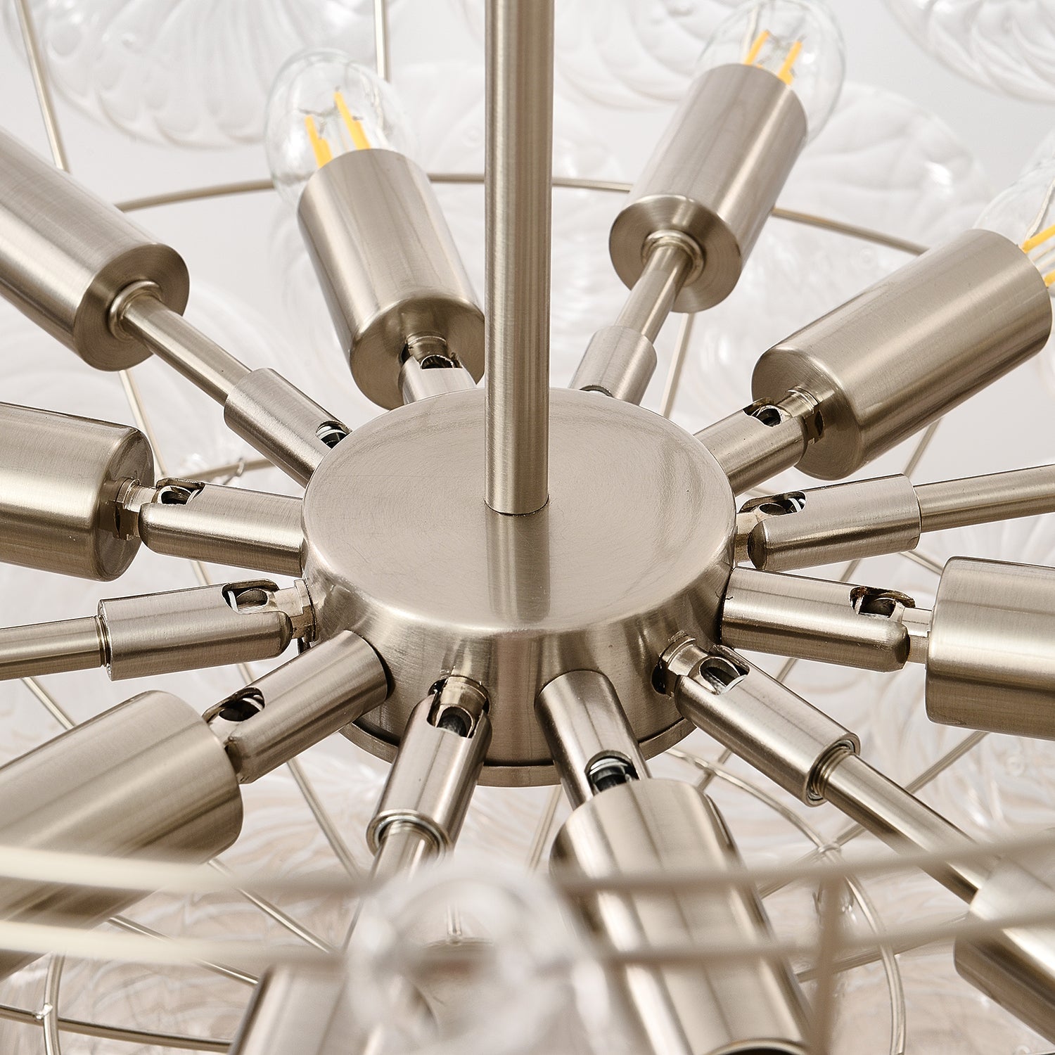 Talia Lustre Sphère en Verre Cascade - Neutralighting