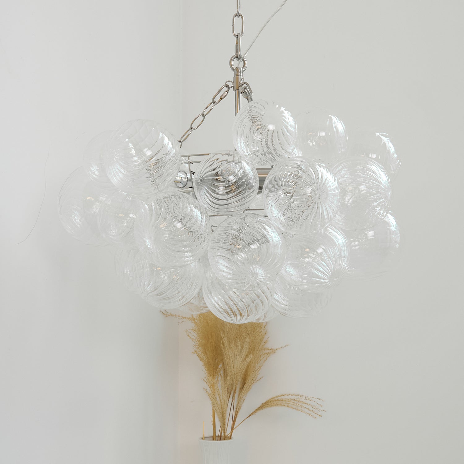 Talia Lustre Sphère en Verre Cascade - Neutralighting