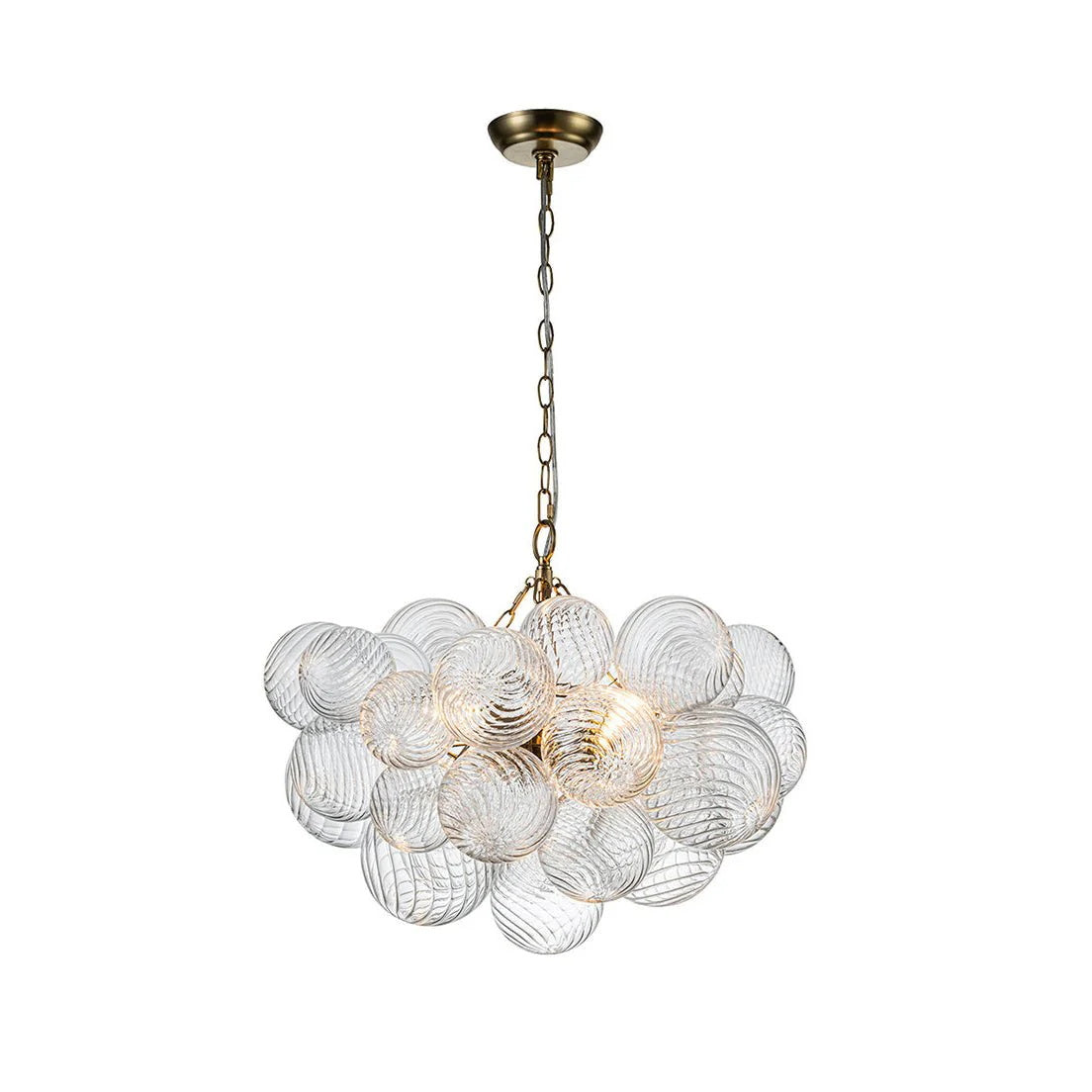 Talia Lustre Sphère en Verre Cascade - Neutralighting