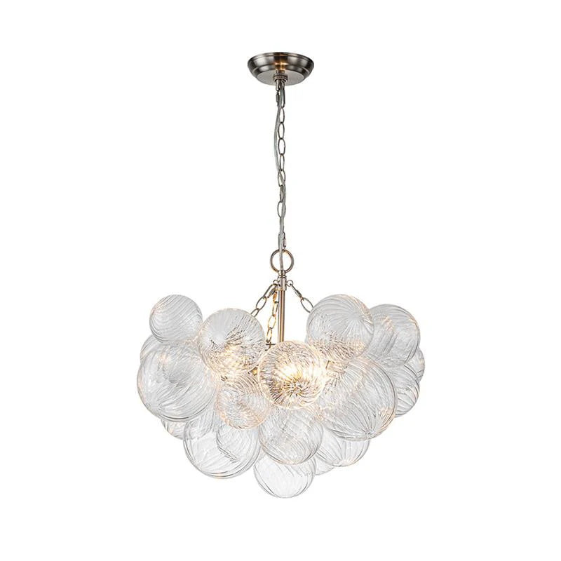 Talia Lustre Sphère en Verre Cascade - Neutralighting