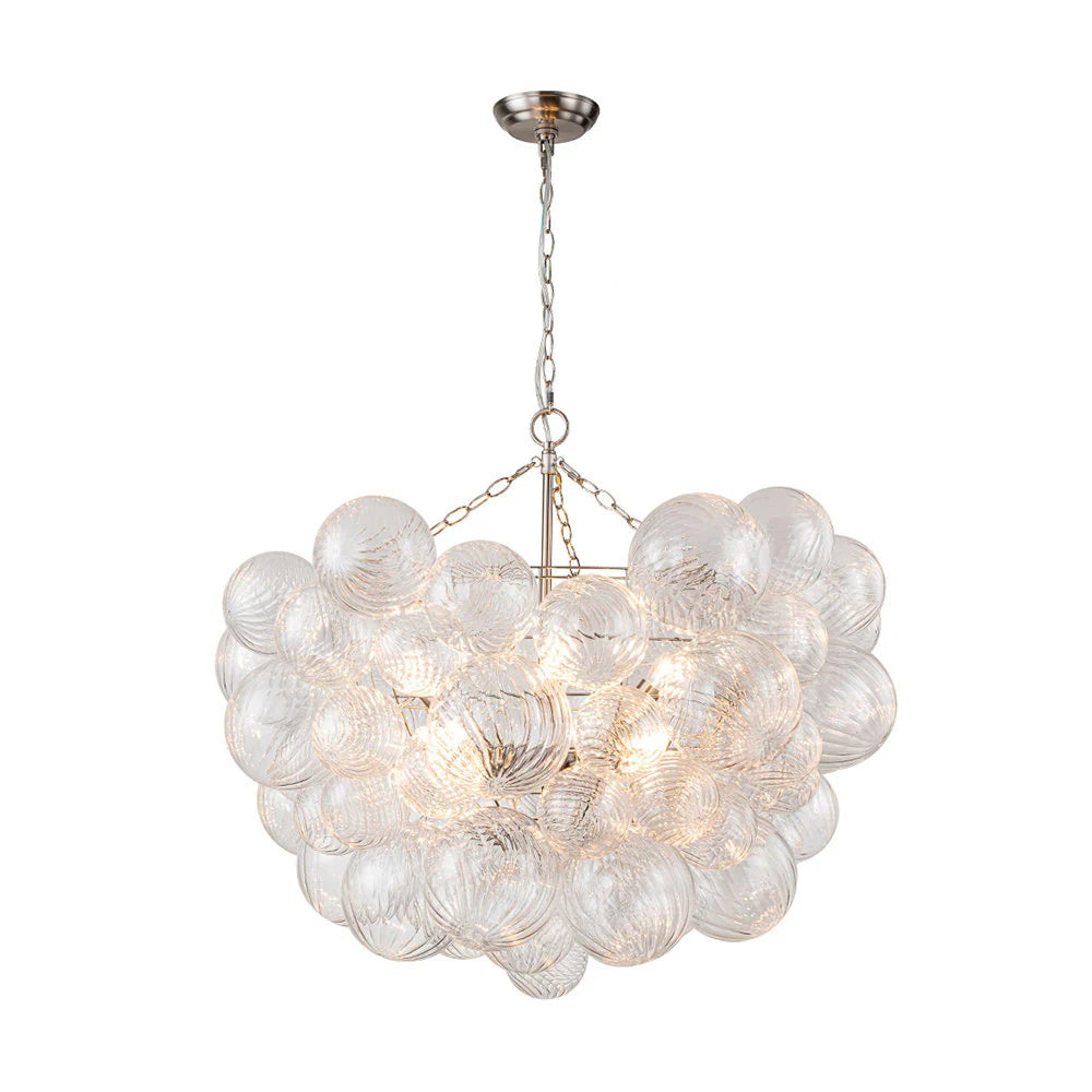 Talia Lustre Sphère en Verre Cascade - Neutralighting