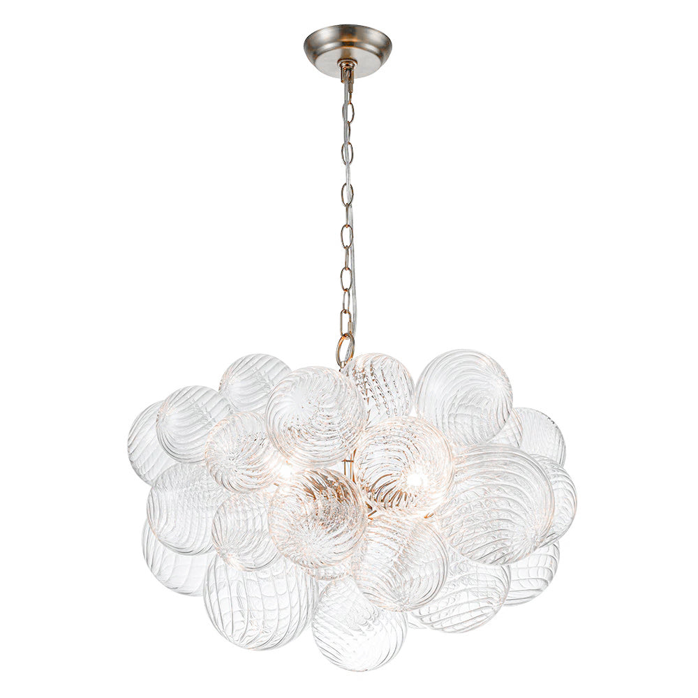 Talia Lustre Sphère en Verre Cascade - Neutralighting