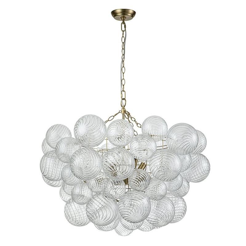 Talia Lustre Sphère en Verre Cascade - Neutralighting