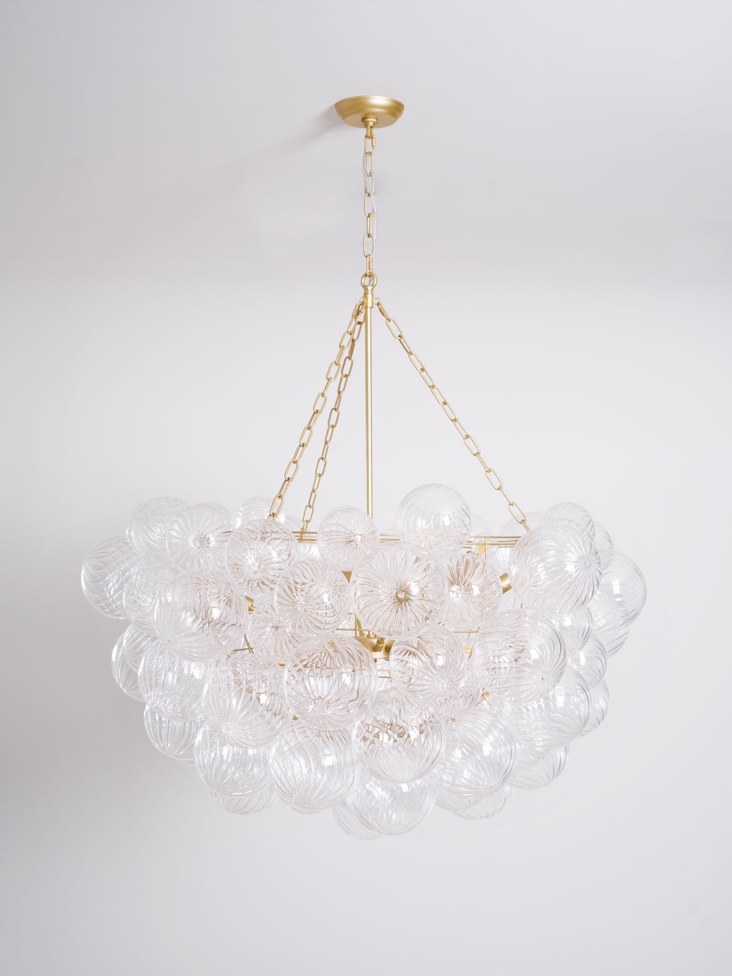 Talia Lustre Sphère en Verre Cascade - Neutralighting