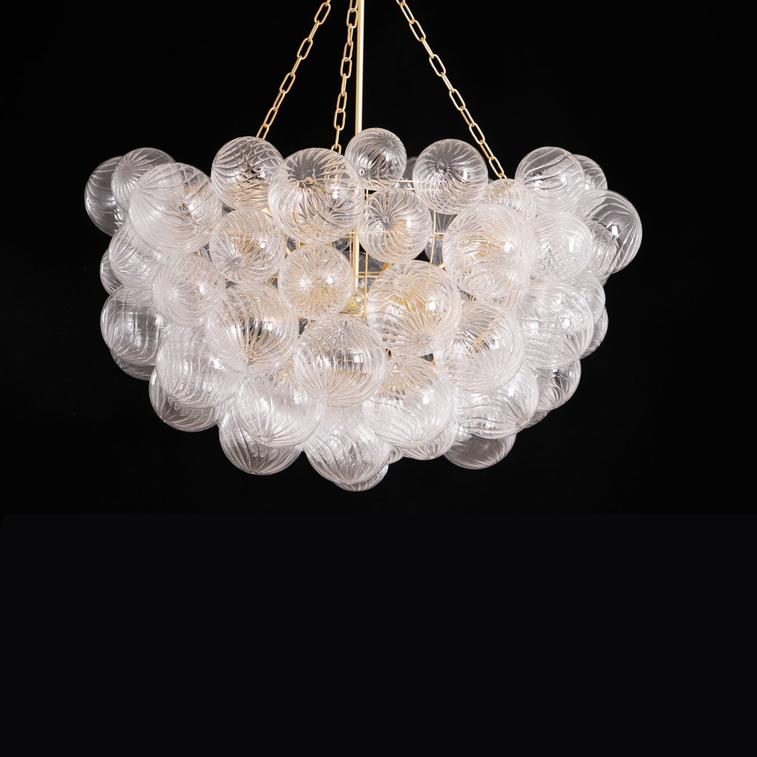 Talia Lustre Sphère en Verre Cascade - Neutralighting