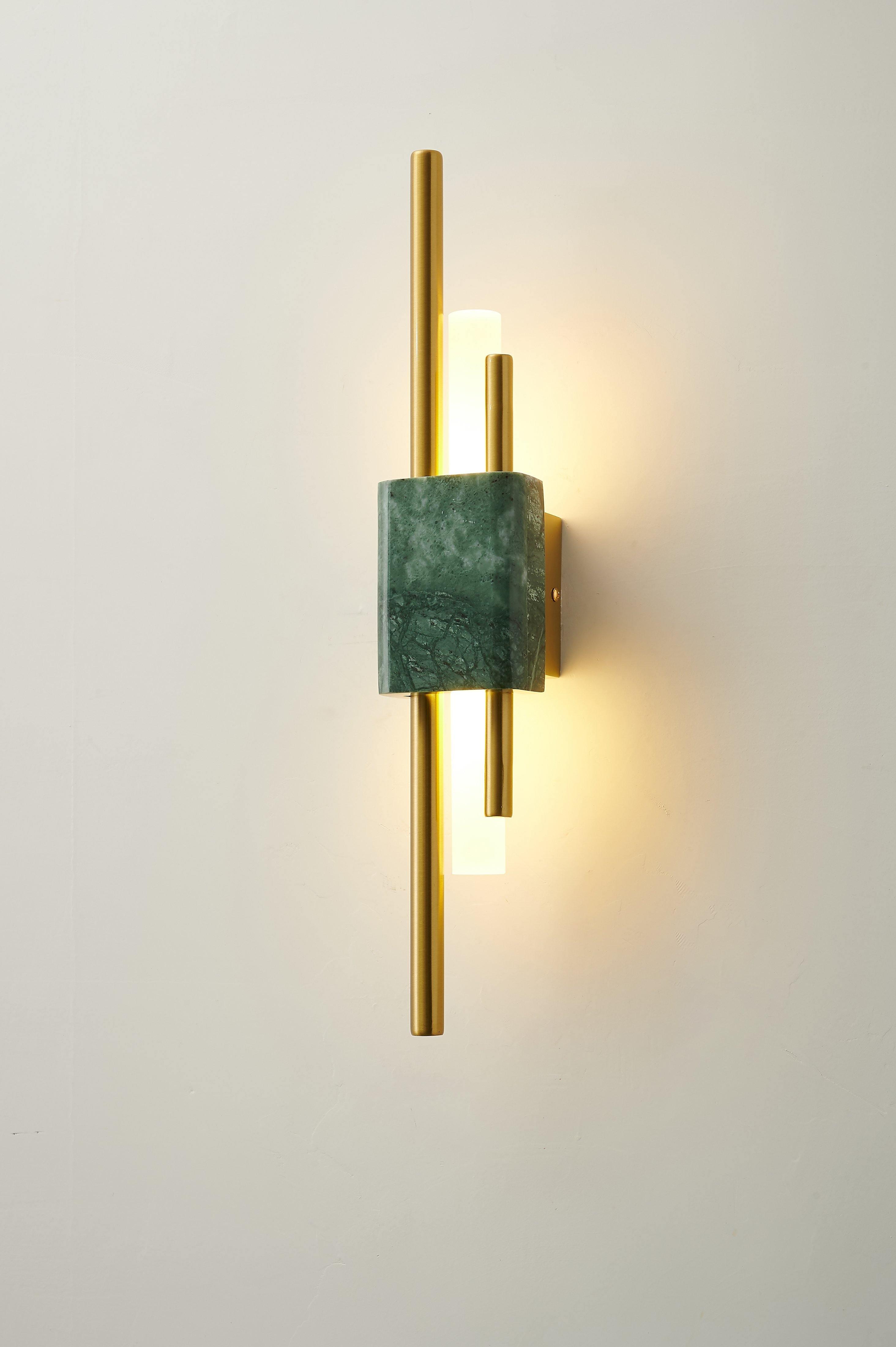Trista Premium Nordic Art Plug In Marble Wall Light - Neutralighting