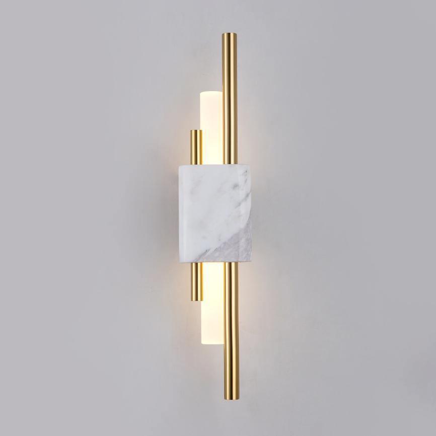 Trista Premium Nordic Art Plug In Marble Wall Light - Neutralighting