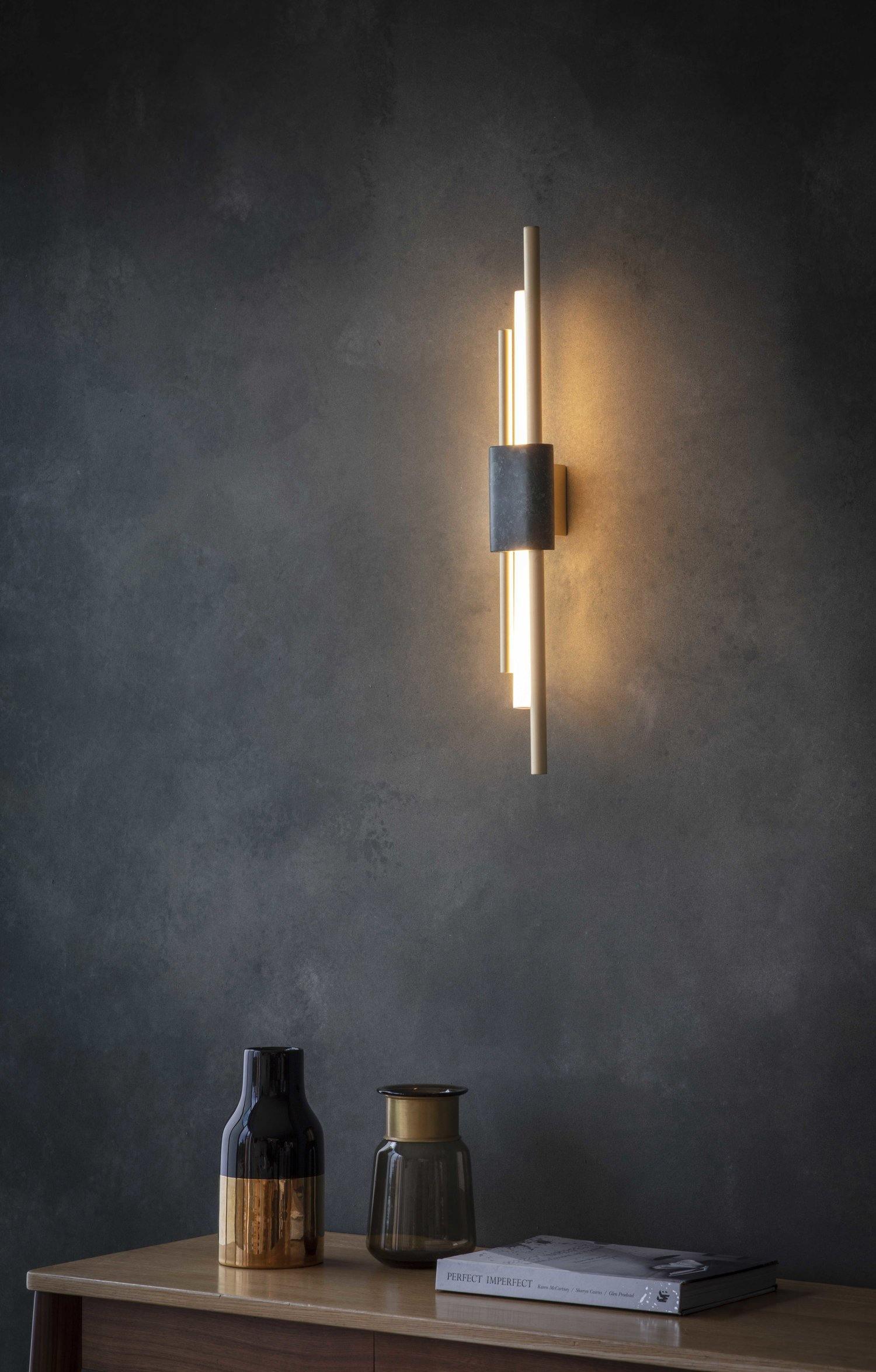 Trista Premium Nordic Art Plug In Marble Wall Light - Neutralighting